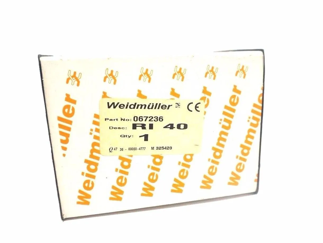 NEW WEIDMULLER RI-40