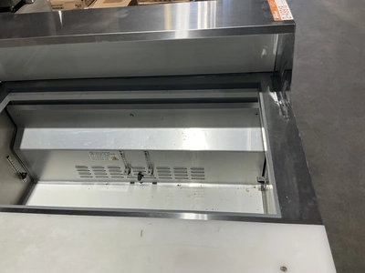 Used MOTAK MST-48-18-X 46 7/8" MEGA TOP SANDWICH/SALAD PREP TABLE W/ REFRIGERATED BASE, 115V Food Prep Tables Michigan US | Miedema Asset Management Group #1370068