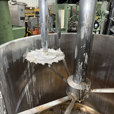 1,000L S/S Molteni Vacuum Mixer Type HG 1000 SV