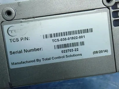 Used TCS TCS03001922001 Electrical Panels | HGR 24 #741864