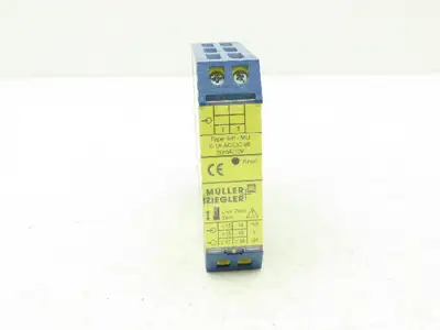 Muller Ziegler 902G Measuring Transducer IEFF-MU 0-1A AC/DC eff 20mA/10V