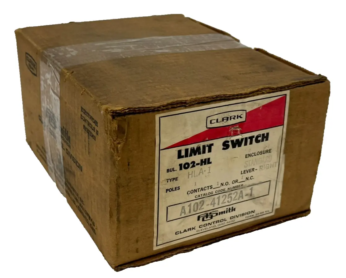 NEW CLARK AO SMITH A102-41252A-1 LIMIT SWITCH 102-HL HLA-1