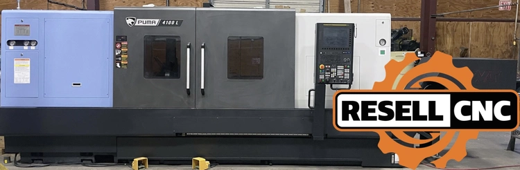 Used 2023 DN Solutions Puma 4100B CNC Lathes Florida US | Resell CNC #483506