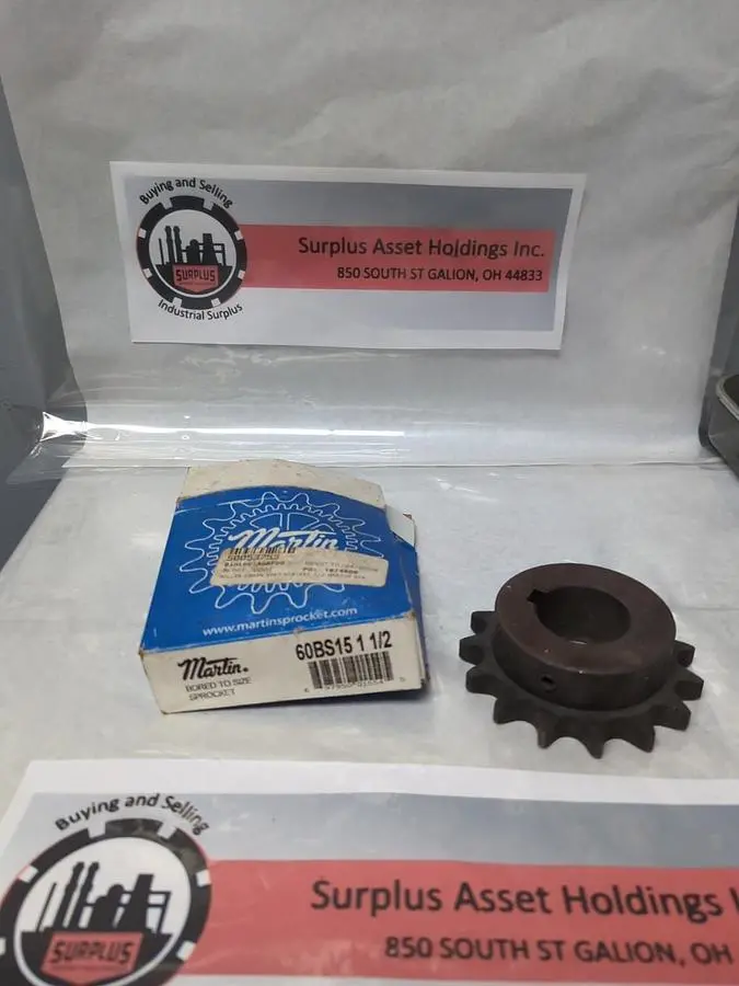 New | in-Stock MARTIN 60BS15 Conveyor Parts | Surplus Asset Holdings #1216392