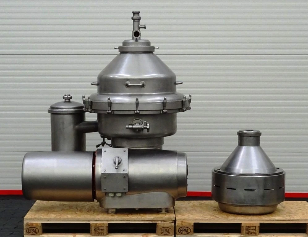 Alfa-Laval MRPX 214 TGV-74T warm milk separator, 316SS.