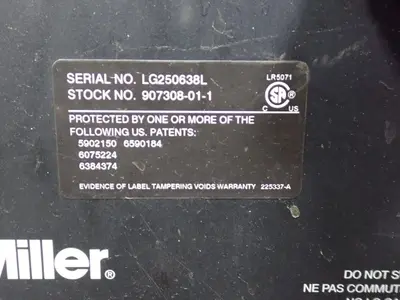 USED MILLER SYNCROWAVE 200