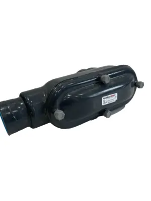 NEW OCAL THOMAS BETTS LB68G 2"CONDUIT BODY PVC COATED
