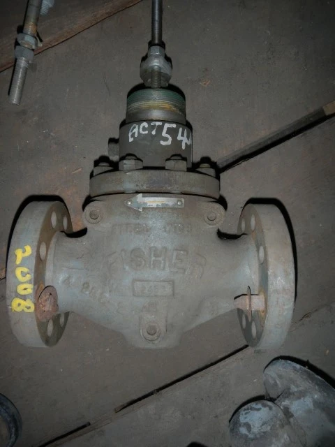 Fisher 2" 300 Class WCB Steel Control Valve Body