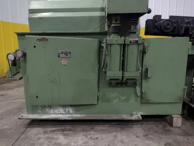 3" IBS MODEL #TSH-545-S TUBE, PIPE & BAR COLD SAW WITH FEED CONVEYOR: STOCK #23032