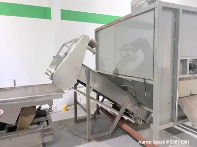 Used Cleaning and Sizing Herb Processing Line