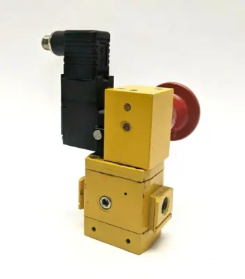 USED SMC SOFT START UP VALVE W/ LOCK-OUT FUNCTION 1/4"NPT PORTS
