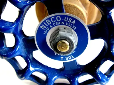 NEW NIBCO T-301-W TRIM AND ANGLE VALVE BRONZE SIZE 2 T301W
