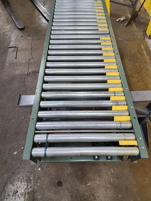 Used HYTROL V-BELT CONVEYOR Roller Conveyors Wisconsin US | Packer City Sales #1297905