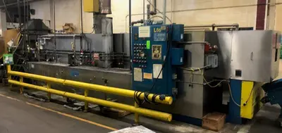 30" X 28' JENSEN ROTARY WASHER 4 STAGE