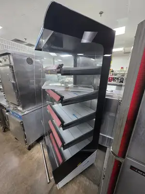 New | in-Stock Fri Jado Old Stock Fri-Jado MD24-5 Heated 5 Shelf Grab N Go Self Service Merchandiser 208V Heated Cabinets & Displays Illinois US | Falcon Restaurant Supply #1374942