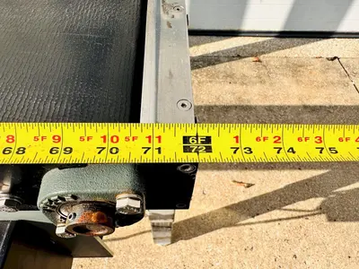 6-Foot Infeed / Outfeed Conveyor w/DC Motor Speed Control