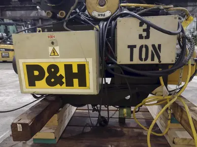 3 TON DETROIT CABLE HOIST: STOCK #22136