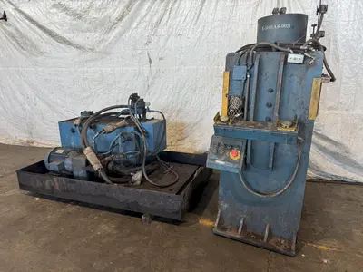 16" X 1" FRANKLIN MANUFACTURING SHEAR/CUT OFF LINE. STOCK # 0665725