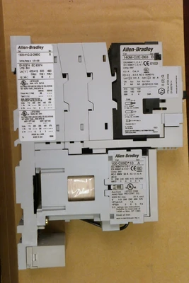 USED Allen-Bradley 140M-C2E-B63  SER B WITH 100-C09D*10 Ser A