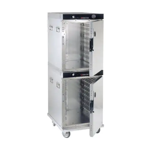 Cres Cor H-339-214C Full Height Insulated Mobile Heated Cabinet W/ (16) Pan Capacity, 120v