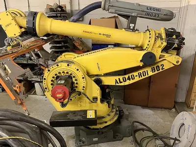 Used 2010 FANUC M900IA/260L 6 AXIS CNC ROBOT WITH R30IA CONTROLLER Robots | Harbor Machinery Inc. #1283311