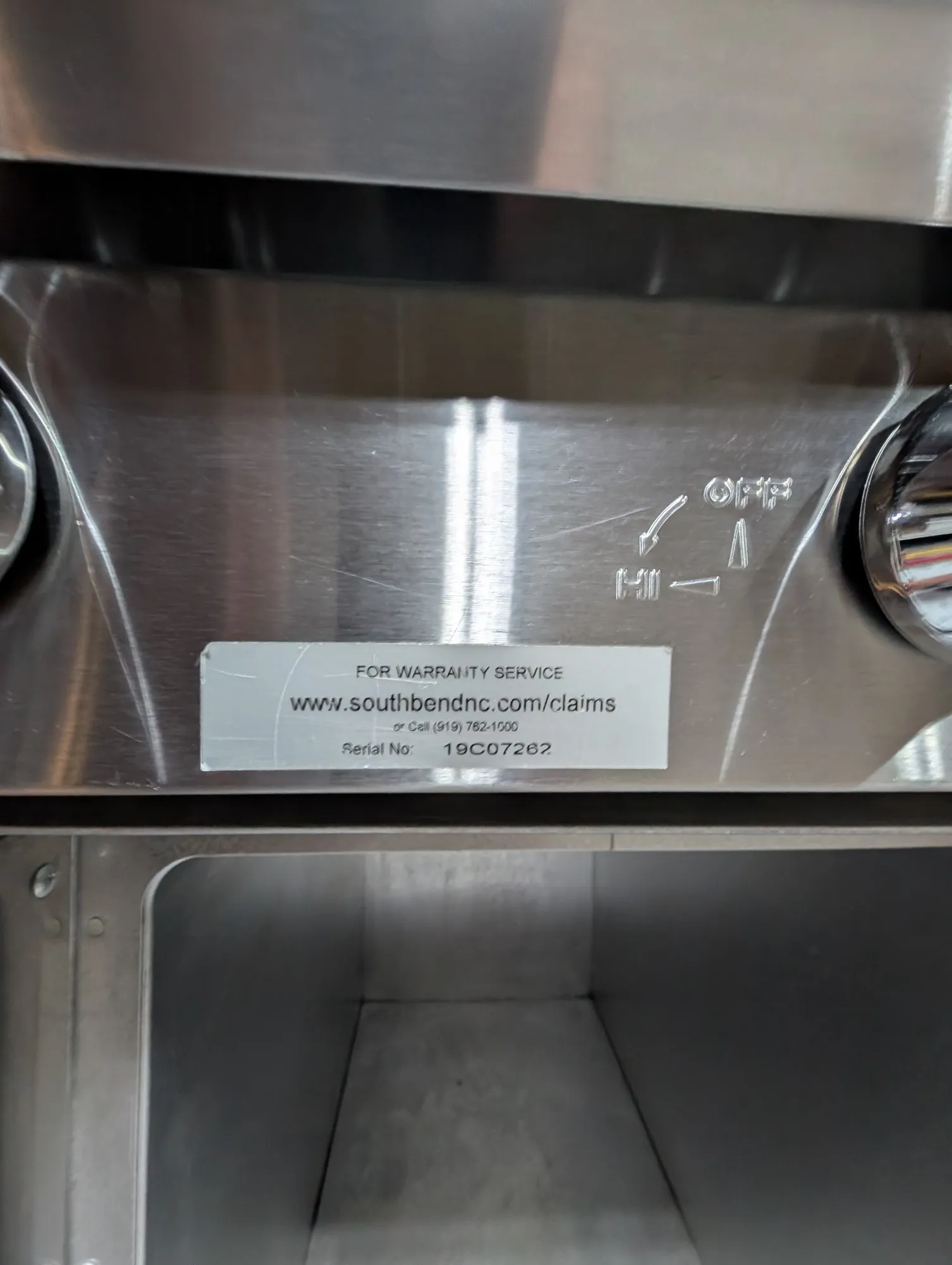 USED SOUTHBEND S481DC-3GL