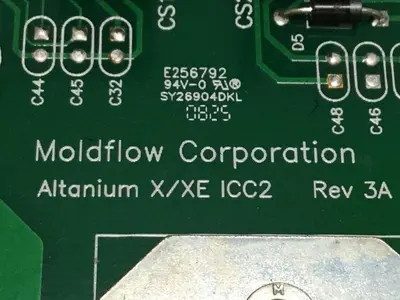 USED MOLDFLOW ALTANIUM X/XE ICC2