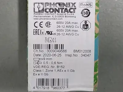 NEW PHOENIX CONTACT 3044076