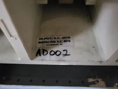 Vacuum Contactor 5 kV x 400 Amps w/ 1200 Amp Load Interrupter & Controller