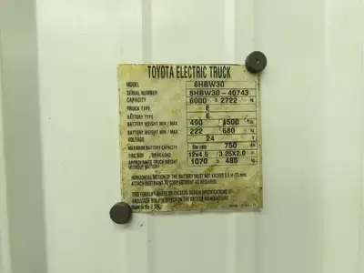 Curtis 1234-2376 AC Motor Controller 24V Toyota 8HBW30 Pallet Jack 1094852/001