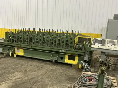 10 & 12 STAND X 2" BRADBURY SIDE BY SIDE U JOINT DRIVE ROLLFORMER: YOBRO #24947