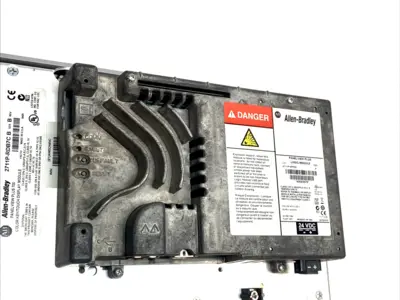 USED ALLEN-BRADLEY COLOR HMI W/ 2711P-RP8D LOGIC MODULE