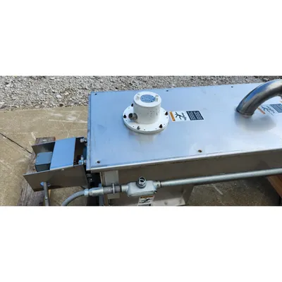 Used 13" dia. X 9' Long Industrial Screw Auger Conveyor