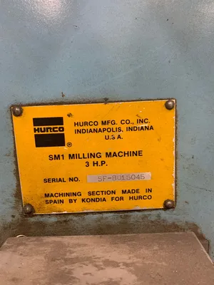 USED HURCO SM-1