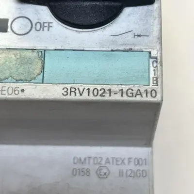 USED SIEMENS 3RV1021-1GA10
