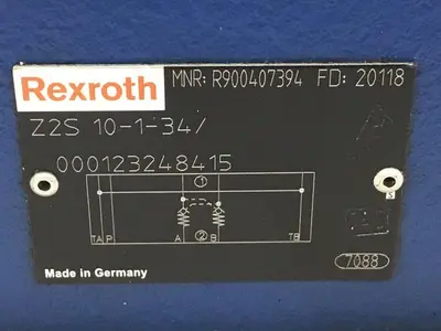USED REXROTH Z2S10134