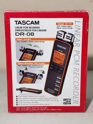 TASCAM High Quality Digital Voice Recorder
