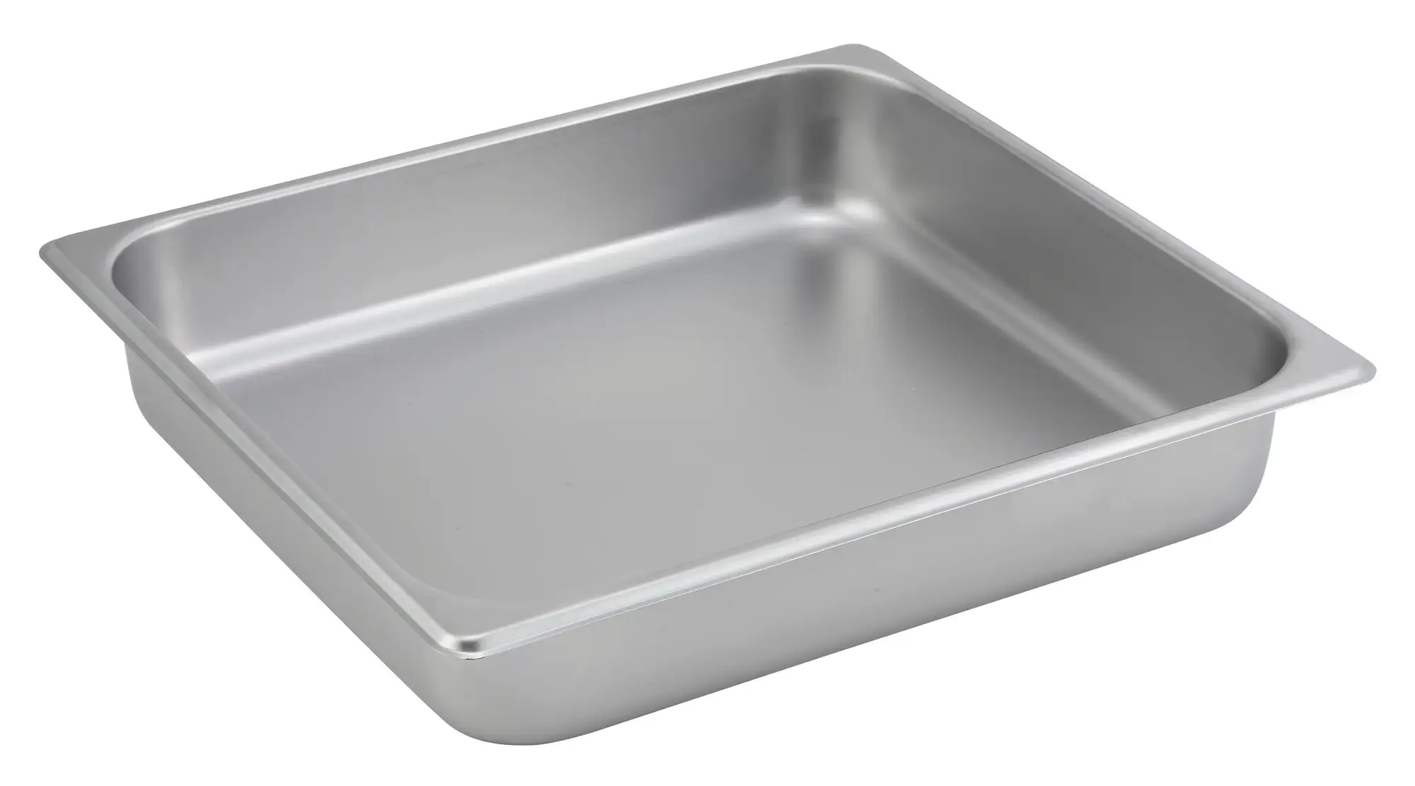 Straight-sided Steam Pan, 2/3 Size, 2-1/2", 25 Ga S/S (12 Each)