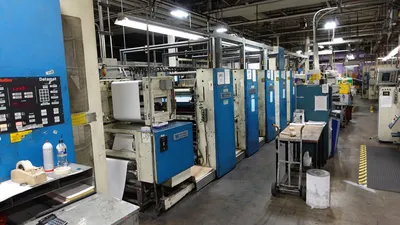 HARRIS GRAPHICS M110-series short-grain 8-page commercial web offset presses Commercial Web Offset | Machinery Solutions Group, Inc. (15)