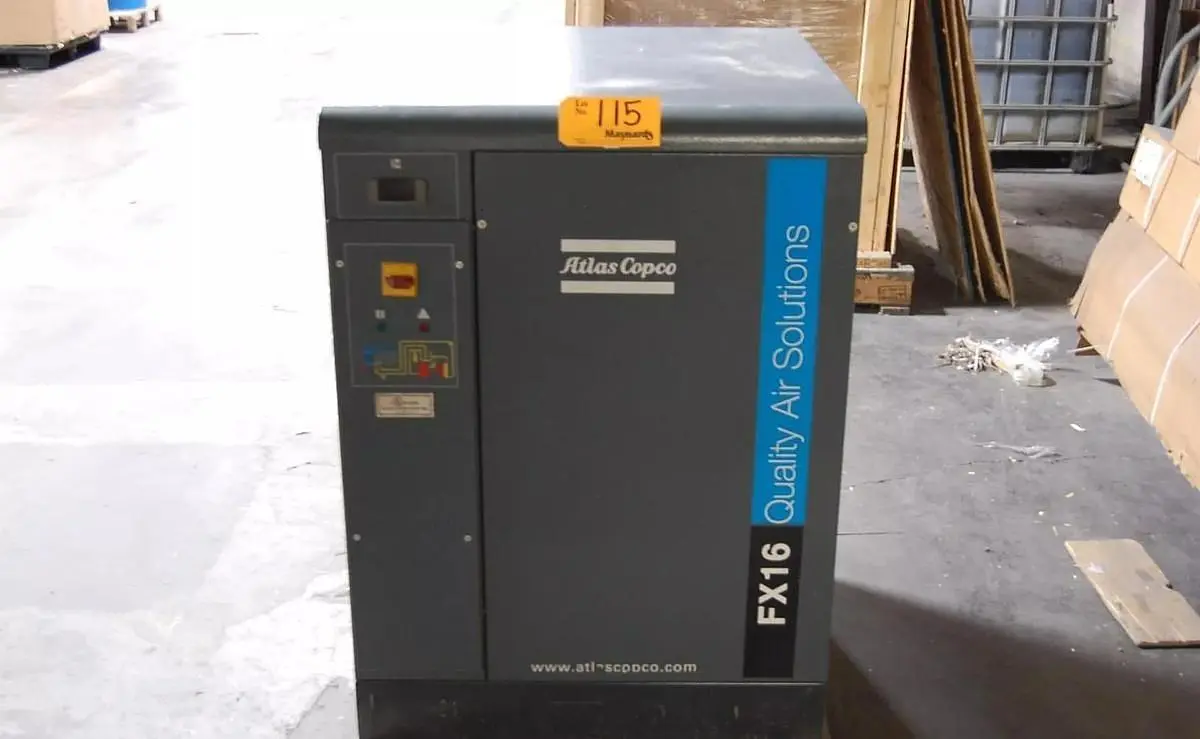 Used ATLAS COPCO FX16 Refrigerated Air Compressor Dryers Pennsylvania US | Global Equipment International, LLC #927483