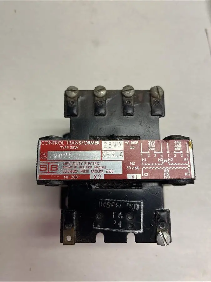 New | in-Stock SOLA W025 Miscellaneous Equipment (Electrical & Power) Ohio US | Surplus Asset Holdings #1466650