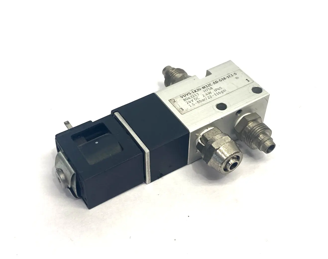 8043213, VUVS-LK20-M32C-AD-G18-1C1-S | Festo VUVS-LK20-M32C-AD-G18-1C1-S Solenoid Valve 8043213 - Used