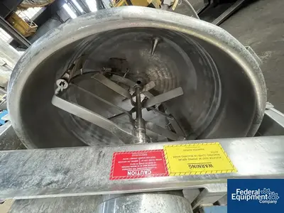 USED Hamilton 80 Gal Hamilton Double Motion Kettle, S/S, 100#
