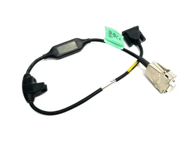 USED KEYENCE REV. B COMMUNICATION CABLE, CUSTOM ENDED