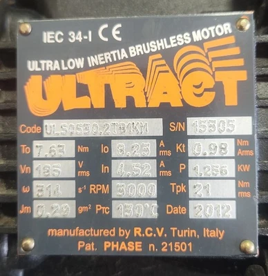USED PHASE MOTION UL50530.2TB1KM