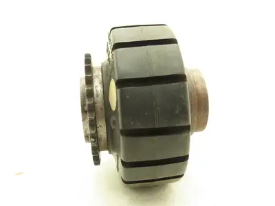 NA Solid Rubber Tire Lift 8-1/2"x 4"x4" Drive Sprocket #50-28T Bearing 1-1/8"