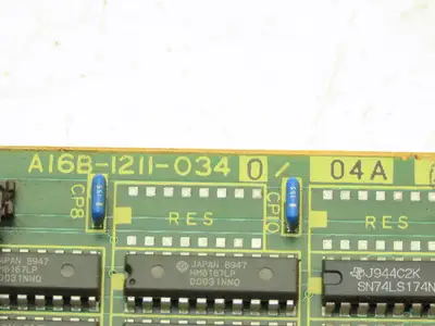 Fanuc A16B-1211-0340/04A Printed Circuit Board Color Video Module MPG