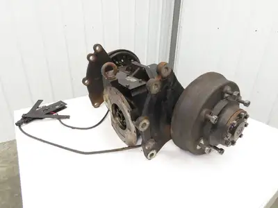 Hyster E60Z-33 Forklift Front Dual Wheel Drive Axle Assembly 6-Lug & Park Brake