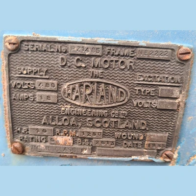 Harland 10HP Electric Motor