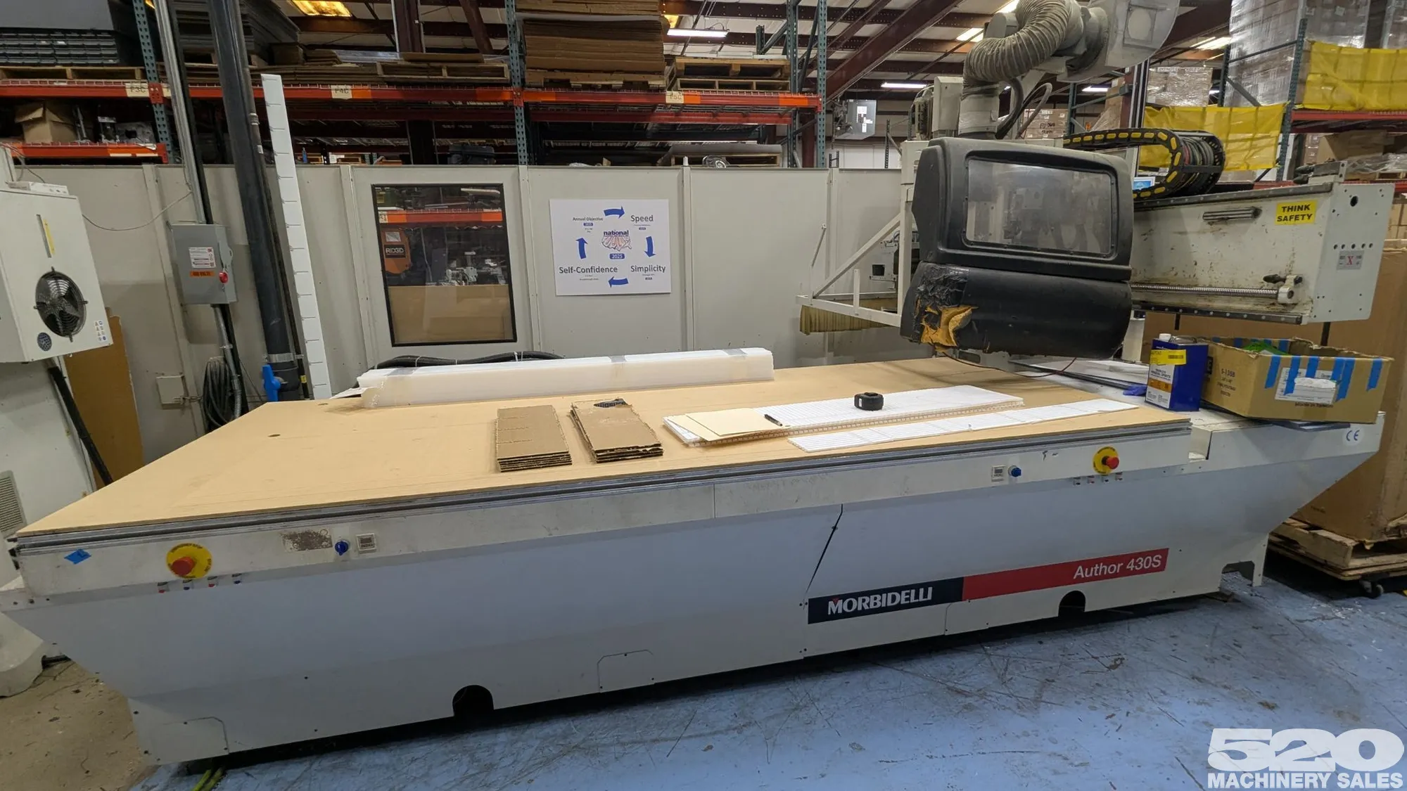 2003 Morbidelli Author 430S CNC Router